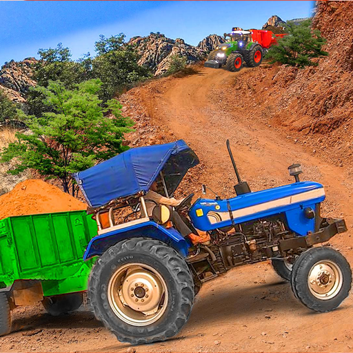 Offroad Tractor Trolley Driving Simulator Game icon