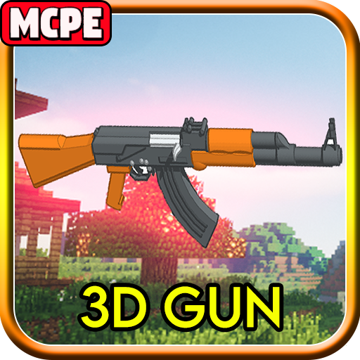 3D Weapon Gun Mod for Minecraft PE icon