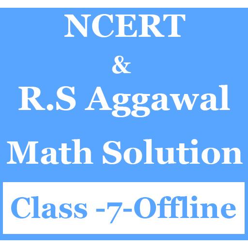 RS Aggarwal Class 7 Math Solution OFFLINE أيقونة