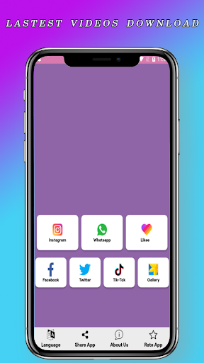 All video downloader-social media video download screenshot 1