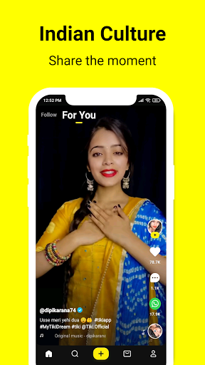 Video Status For Tiki Short Video screenshot 1