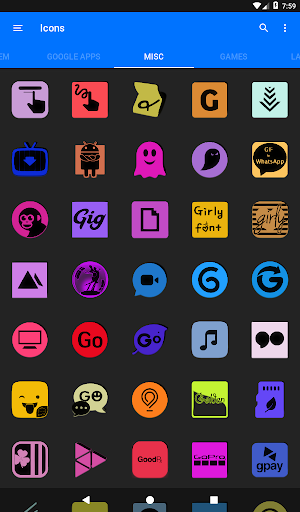 Colorful Flat Icon Pack screenshot 16