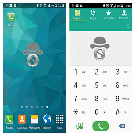 Phone  Shortcut icon