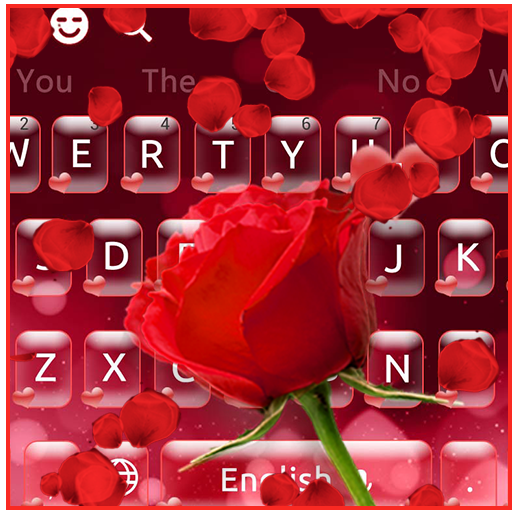 Romantic Rose Keyboard icon