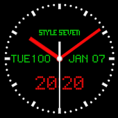 3D Advanced Analog Clock Live Wallpaper-7 icon
