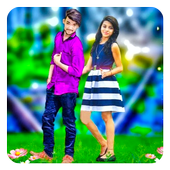 Stylish Girlfriend Boyfriend - Photo Suit icon