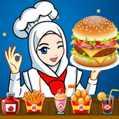 Desi Burger Shop : Free Cooking Games 🍔 icon