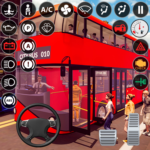 US Bus Simulator Bus Games 3D icon