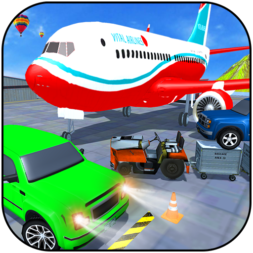 Airplane Car Parking Simulator - Car Driving Games icon