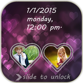 Lover Photo Lock Screen icon