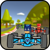 pj masks racing icon