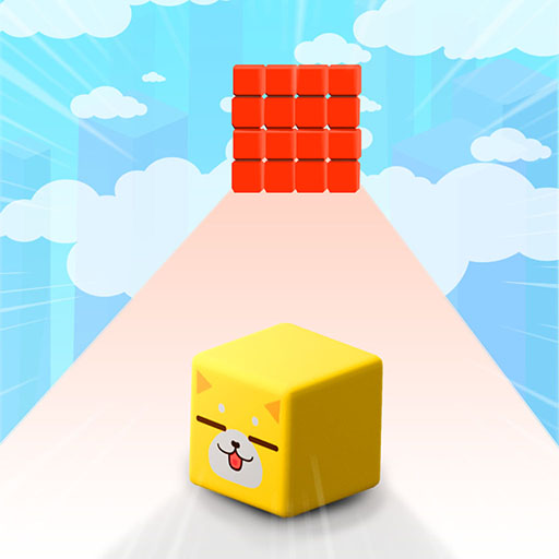 Cube Stack: Pass Over Blocks - Run Surfer icon