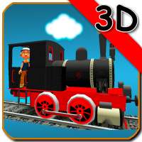 My First Toy Train, train simulator for kids