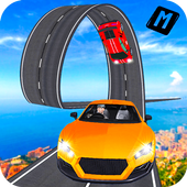 Real Stunt Amazing Car Road Race Top Drive icon