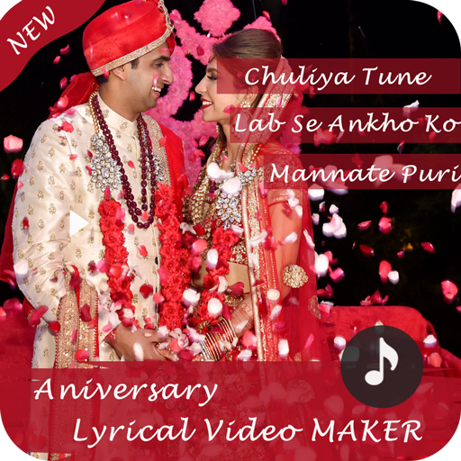 Anniversary Lyrical Video Maker иконка