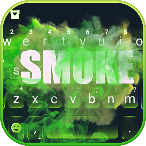 Chủ Đề Bàn Phím Green Smoke Effect icon