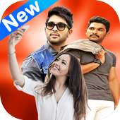 Selfie with  Stylish Celebrity Indian Allu Arjun on 9Apps