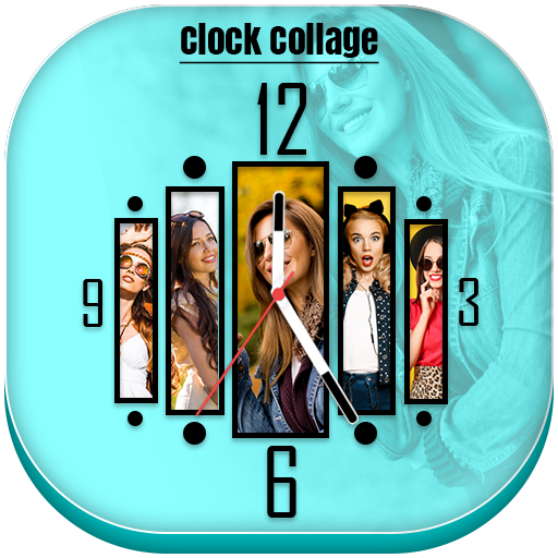 My Photo Collage Clock Live Wallpaper icon