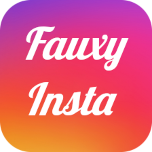 Fauxy Insta - Fake Insta Chat Post Story Prank icon