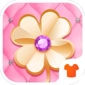 Luxury Theme - Pink Diamond Wallpaper & Icons on 9Apps