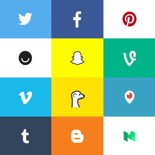 All social media and social networks in one app icon