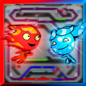 Fireboy And Icegirl Crystal Temple Dush Run icon