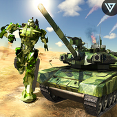 Tank Transformation Futuristic Robot Wars icon