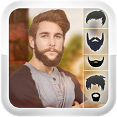 تركيب الشعر ولحية للرجل icon