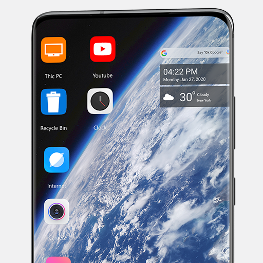 Mi theme for computer launcher icon