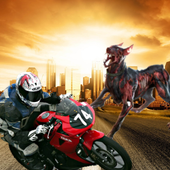 Motorcycle Race : Zombies City icon