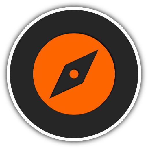 Lightning 3D Compass icon