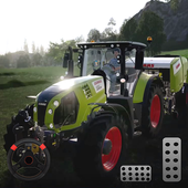 Farmer Tractor Cargo Driving Simulator 3D icon
