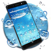 Blue Water Drops Themes icon