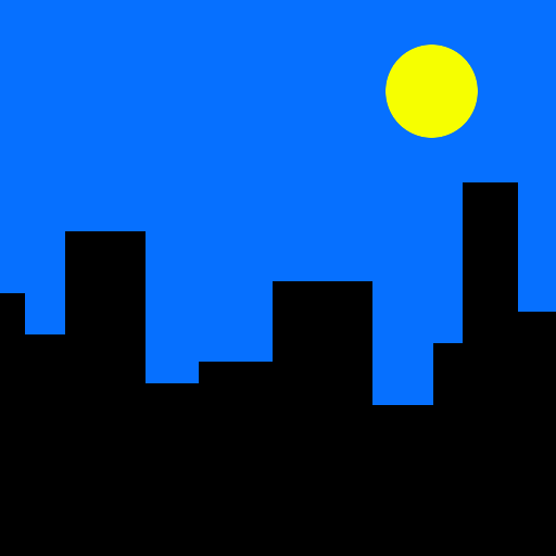 City Silhouette Live Wallpaper icon