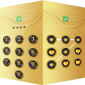 Applock Theme Gold icon