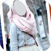 Hijab Korean Fashions Photo Frames on 9Apps