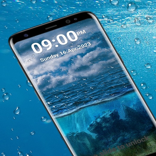 Water Dropping Lock Screen icon