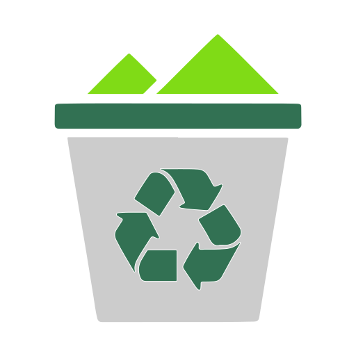 Recycle bin | Recycle image, video, document icon