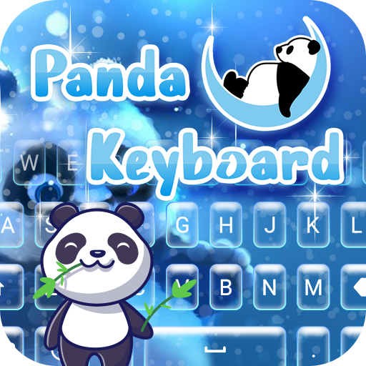 Cute Panda Keyboard Theme icon