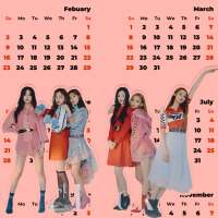 (G)I-DLE Calendar Widget on 9Apps