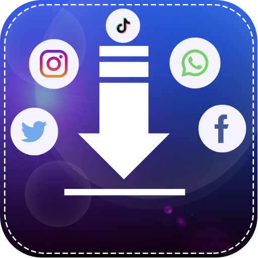 all downloader for social media icon