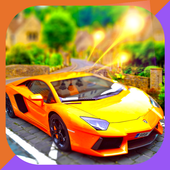 drag car racing icon