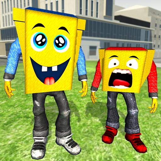 Epic Sponge School Escape - Pazzo Divertimento Run icon