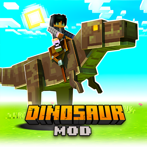 Dinosaur Jurassic Mod Craft أيقونة