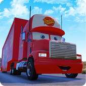 Captain Superhero Euro Truck Driving Sim 2018 icon