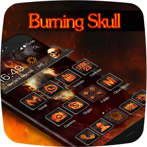 Hell Burning Skeleton - Theme icon