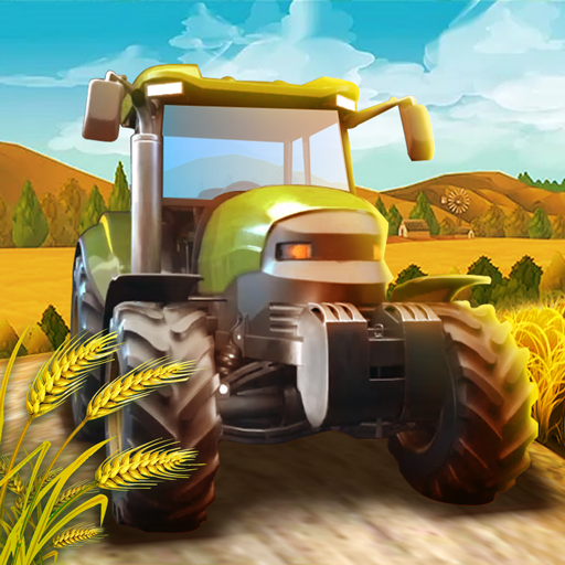 Tractor Farming 3D icon