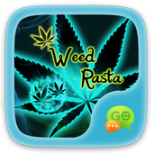 (FREE) GO SMS WEED RASTA THEME icon