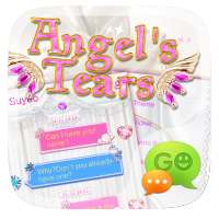 GO SMS PRO ANGEL TEARS THEME on 9Apps