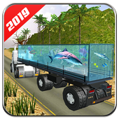 Shark Transporter Truck, Drive Big Truck icon